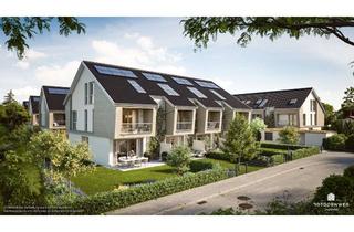 Haus kaufen in Rotdornweg 35a, 82024 Taufkirchen, Familienheim im Grünen: 4-Zi.-RMH m. Garten, und ganzer Elternetage mit en suite Fensterbad im DG