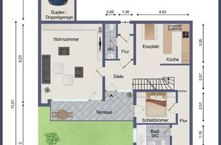 Einfamilienhaus kaufen in 70771 Leinfelden-Echterdingen, Einfamilienhaus mit Potential und Duplex-Garagen in guter Lage von Echterdingen zu verkaufen!