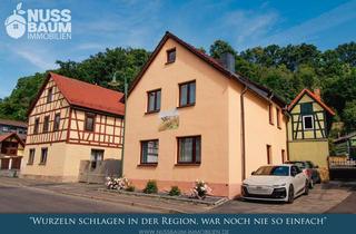 Haus kaufen in Erfurter Straße 30a, 07407 Uhlstädt-Kirchhasel, Außergewöhnliches Hofensemble mit Garten, Garage und Scheune