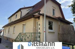 Doppelhaushälfte kaufen in 72461 Albstadt, Doppelhaushälfte mit zwei Wohnungen, Garten und Garage in Tailfingen