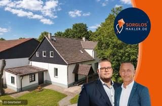 Haus kaufen in 39397 Gröningen, Wohnen, arbeiten, entfalten – Zweifamilienhaus mit Gewerbe
