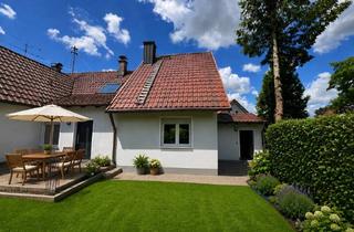 Haus mieten in 85399 Hallbergmoos, **Schicke, hochwertig ren. DHH mit toller EBK, schönem Garten u. Garage, Hallbergmoos (S8)**