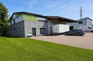 Gewerbeimmobilie kaufen in 59759 Arnsberg, Arnsberg-Hüsten: Vielseitige Gewerbeimmobilie mit Hallenfläche, Büro und Photovoltaikanlage