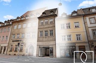 Gewerbeimmobilie kaufen in 96047 Bamberg, Denkmal-AfA! Einzigartiges Wohn-/Geschäftshaus mit Entwicklungspotenzial in der Langen Straße