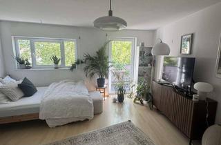 Immobilie mieten in Ferdinand-Weiß-Straße, 79106 Stühlinger, Helle, stilvoll teilmöblierte 1-Zimmer-Wohnung mit Balkon & Einbauküche (befristet für 18 Monate)