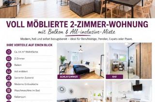 Immobilie mieten in Neptunweg 15, 90471 Nürnberg, Möbelierte Wohnung