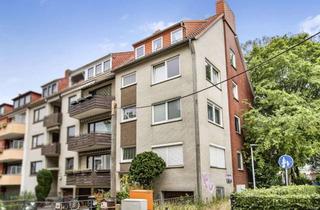 Wohnung kaufen in 28215 Weidedamm, Bremen-Findorff: Vermietete Dachgeschosswohnung mit ausgebautem Spitzboden – attraktive Kapitalanlag