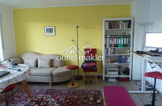 Wohnung kaufen in 63741 Aschaffenburg, Helle 2-Zimmerwohnung in zentraler, ruhiger Lage mit Balkon, Loggia, Blick ins Grüne und Stellplatz