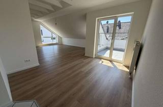 Wohnung mieten in 64380 Roßdorf, Frisch renovierte 3-Zimmer-DG-Wohnung mit Terrasse, EBK und 2 TG-Stellplätzen in Roßdorf