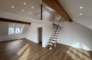 Lofts mieten in 65207 Breckenheim, 3,5 Zimmer Loft-Dachgeschoss Wohnung in Wiesbaden Breckenheim mit EBK und Balkon