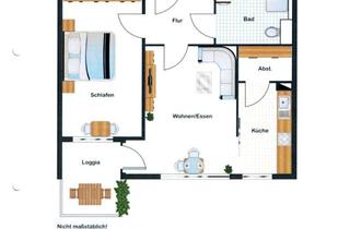 Wohnung mieten in Marktplatz 11/1, 88471 Laupheim, Helle Seniorenwohnung mit Balkon im Herzen von Laupheim
