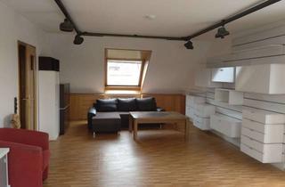 Wohnung mieten in Am Flosshafen 11, 63739 Aschaffenburg, Teilmöblierte 2-Zimmer-Dachgeschosswohnung mit Dachterrasse und EBK in Aschaffenburg