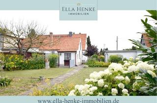 Doppelhaushälfte kaufen in 38820 Halberstadt, Gemütliche Doppelhaushälfte in der Sargstedter Siedlung mit großem Garten, Keller + Garage...