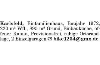 Einfamilienhaus kaufen in 85757 Karlsfeld, Karlsfeld, Einfamilienhaus