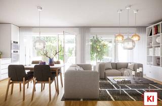 Wohnung kaufen in 85591 Vaterstetten, Fertigstellung in Sicht – Hochwertige Erdgeschosswohnung mit Wintergarten und Hobbyraum