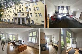 Büro zu mieten in 04275 Leipzig, Große Bürofläche in der Südvorstadt, Parkett, 4 Balkone, gr. Küche, Lift, SP mgl.