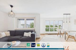 Wohnung mieten in 90411 Nürnberg, IMMO KUBE! Exklusiv möblierte, helle 2 Zimmerwohnung mit Südloggia in Nürnberg-Schoppershof
