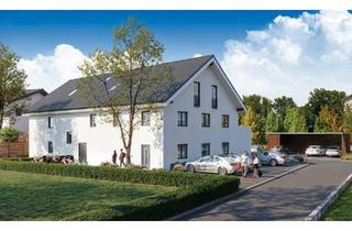 Wohnung kaufen in 94405 Landau, Landau an der Isar - Moderne 4-Zimmer-Eigentumswohnung mit Dachterrasse - KfW40-Neubau
