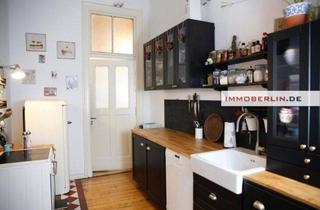 Wohnung kaufen in 10997 Berlin, IMMOBERLIN.DE - Spitzenlage! Schöne Altbauwohnung mit ruhiger Südwestloggia