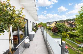 Penthouse kaufen in 75334 Straubenhardt, Penthouse-Traum in absoluter Ruhelage – 151 m² Wohnen, 126 m² Himmel und Blick bis zu den Vogesen