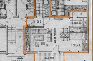 Wohnung mieten in 52477 Alsdorf, Attraktive Singlewohnung im Hochparterre mit Balkon und Stellplatz