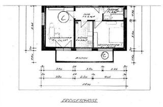 Wohnung mieten in Flughafenstraße 57, 76149 Neureut, Einfache 2-Raum-Wohnung mit Balkon und EBK in Karlsruhe