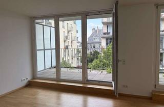 Wohnung mieten in Carl-Von-Noorden-Platz 14, 60596 Sachsenhausen, Moderne 1-Zimmer-Wohnung mit großer Sonnenterrasse in Frankfurt-Sachsenhausen – direkt am Main