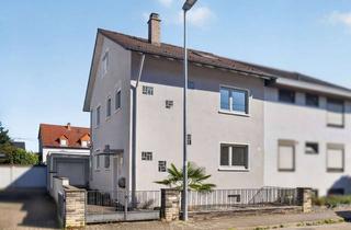 Doppelhaushälfte kaufen in 76149 Neureut, Renovierungsbedürftige Doppelhaushälfte mit Garten in ruhiger Lage von Neureut