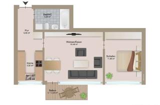 Wohnung kaufen in 73257 Köngen, Kapitalanleger aufgepasst:Kleine Wohnung - großes Potenzial!