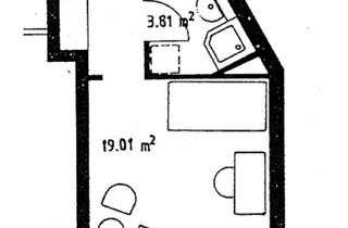 Wohnung mieten in Kleingemünder Straße 72, 69118 Ziegelhausen, Nur für Studierende: Schöne 1-Zimmer-Wohnung in exklusiver Lage