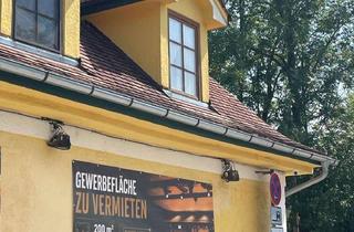 Gewerbeimmobilie mieten in Fabrikweg, 83052 Bruckmühl, Gewerbefläche mit Blockhütte und Außenbereich