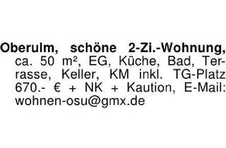 Wohnung mieten in 74182 Obersulm, Oberulm, schöne 2-Zi.-Wohnung, ca. 50 m², EG, Küche, Bad, Terras