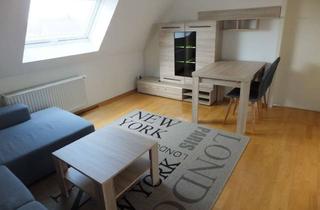 Wohnung mieten in 49086 Voxtrup, Gepflegte möblierte Dachgeschosswohnung für 1 Person, mit zwei Zimmern plus EBK und Bad