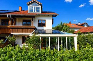 Doppelhaushälfte kaufen in Von-Baeyer-Straße 16, 84489 Burghausen, HOCHWERTIG AUSGESTATTETE DOPPELHAUSHÄLFTE MIT WINTERGARTEN, PV-ANLAGE, KAMINOFEN, GARTEN