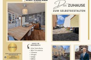 Einfamilienhaus kaufen in 56338 Braubach, Einfamilienhaus zum Gestalten in Braubach am Rhein – 149.000 €