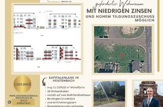 Haus kaufen in 65558 Heistenbach, geförderter Wohnraum mit niedrigen ZINSEN und hohem Tilgungs-ZUSCHUSS möglich! Über 7.000€ Chashflow