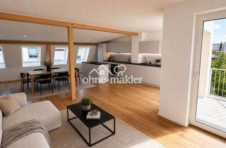 Wohnung mieten in Schwanthalerstraße 142, 80339 München, 4-Zimmer-Maisonette-Dachgeschosswohnung im ruhigen Rückgebäude (Erstbezug)