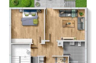 Wohnung mieten in 72766 Reutlingen, (2021 saniert) Hochparterre/ 2 Zimmer / ca. 61m² / Keller / Balkon + eigener Garten / Carport