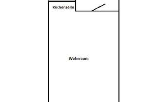 Wohnung mieten in Blumenstraße, 96215 Lichtenfels, Kompaktes Wohnen: 1-Zimmer-Apartment in Lichtenfels