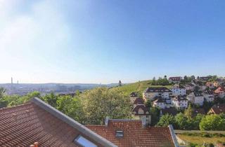 Wohnung mieten in Rotenberger Steige 12, 70327 Untertürkheim, 3-Zimmer-DG-Wohnung (100qm) mit EBK, Klimaanlage, Terrasse, Garten und ebenerdigem Zugang