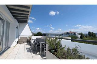 Penthouse mieten in 71334 Waiblingen, Exklusive 3-Zimmer-Maisonette (Penthouse-Feeling) mit Dachterrasse und traumhaftem Weinbergblick