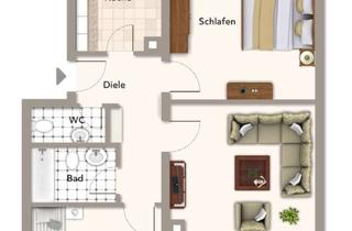 Wohnung mieten in Mozartstraße 36, 72501 Gammertingen, 3-Zimmer-Wohnung in Gammertingen inkl. EBK und Balkon – Erstbezug nach Sanierung