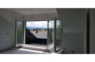 Wohnung mieten in 88161 Lindenberg, Neubau-DG-Wohnung mit Alpen-Panorama-Blick und hohen Decken, großzügiger Grundriss