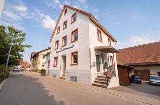 Mehrfamilienhaus kaufen in 74933 Neidenstein, Vielseitiges Mehrfamilienhaus mit Top Rendite im Herzen von Neidenstein