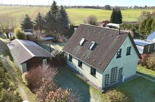 Einfamilienhaus kaufen in 17291 Göritz, HORN IMMOBILIEN ++ charmantes Einfamilienhaus mit schönem Grundstück in Göritz bei Prenzlau
