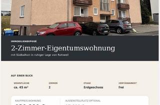 Wohnung kaufen in 78628 Rottweil, Rottweil - ?Helle 2-Zimmer-Eigentumswohnung in ruhiger Lage Rottwei Haus