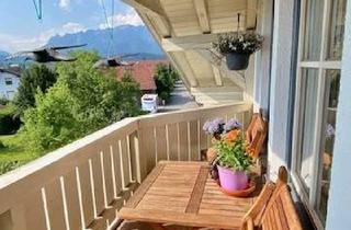 Wohnung kaufen in 83451 Piding, Wohnen mit Traumblick: Helle 2-Zimmer-Dachgeschosswohnung mit Sichtdachstuhl & Untersberg-Panorama!