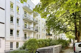 Wohnung kaufen in Löwenstraße 43, 20251 Hoheluft-Ost, Charmante 2-Zimmer-Altbauwohnung in bester Lage von Hamburg-Eppendorf – frei lieferbar