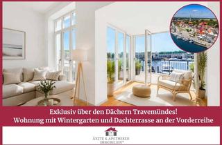 Wohnung kaufen in 23570 Travemünde, Exklusiv über den Dächern Travemündes – Wohnung mit Wintergarten und Dachterrasse an der Vorderreihe
