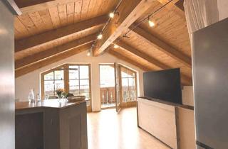 Wohnung kaufen in 82467 Garmisch-Partenkirchen, Gelegenheit! Ideale 2-Zimmer-Dachgeschoss-Wohnung in bayerischem Landhaus - günstige Erbpacht